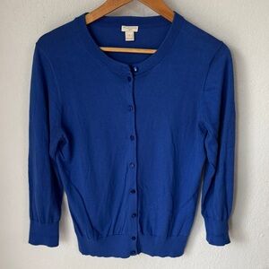 J.‎ Crew Blue Cardi